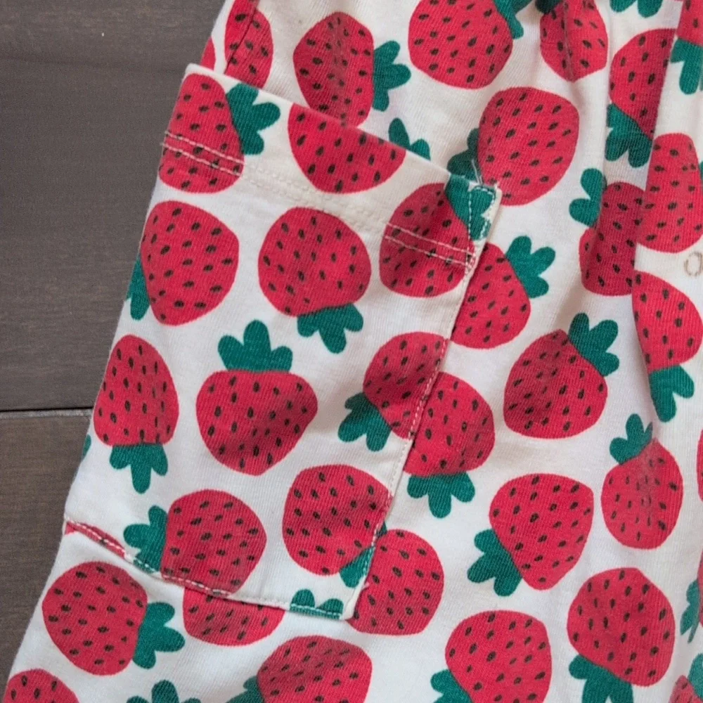 Hanna Andersson 3T Strawberry Playground Dress with Pockets - Picture 6 of 7